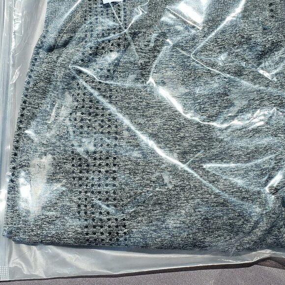 Seamless Leggings Smile Contour High Waist Workout Gym Yoga Pants Gray - Picture 2 of 8